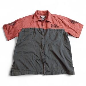 Harley Davidson Button Up Shirt